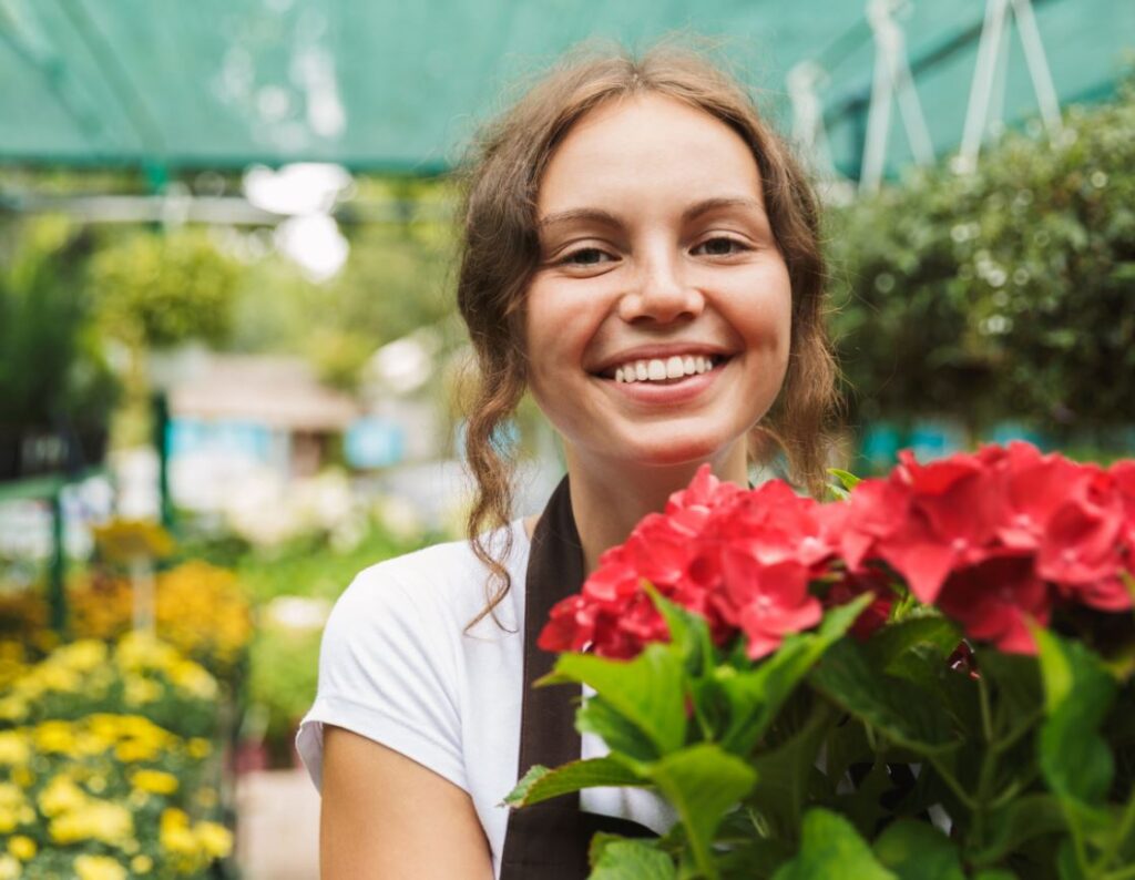 Work in flowers’ greenhouse (few shifts) 