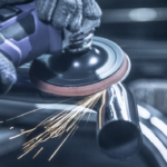 ● Metal processing: grinding and polishing